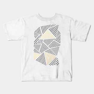 Ab Linear White Gold New Kids T-Shirt